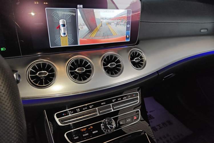 Used Mercedes-Benz E-Class 2017 E 200 Coupe Audio And AC Panel