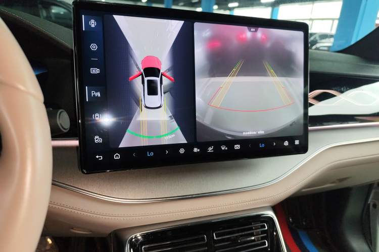 Used BYD Tang New Energy 2024 DM-p Champion Edition 215 km All-Wheel-Drive Flagship Model Audio And AC Panel