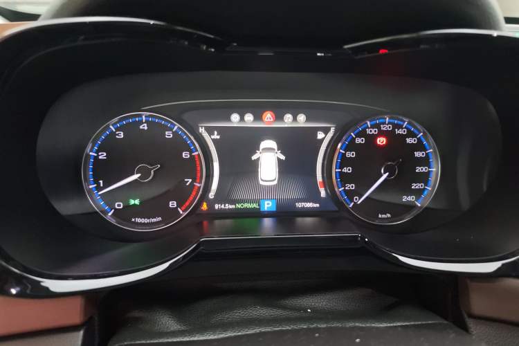 Used GAC Trumpchi GS8 2017 320T Two-Wheel Drive Luxury Smart Connectivity Version (7 Seats) Instrument Cluster