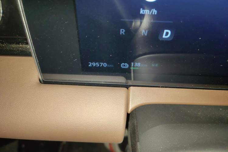 Used Leapmotor C11 2023 Pure Electric 500 Comfort Edition Odometer Close Up