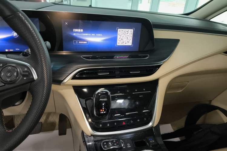 Used Buick GL8 2023 ES Lu Zun Deluxe Model Audio And AC Panel