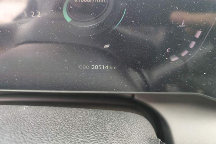 Used CHANGAN Ruicheng PLUS 2023 1.5T DCT Navigation Edition Odometer Close Up