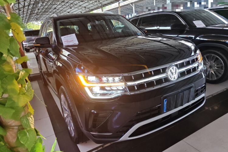 Used Volkswagen Teramont 2024 380TSI Four-Wheel Drive Longxiang Edition Front Right 45 Deg