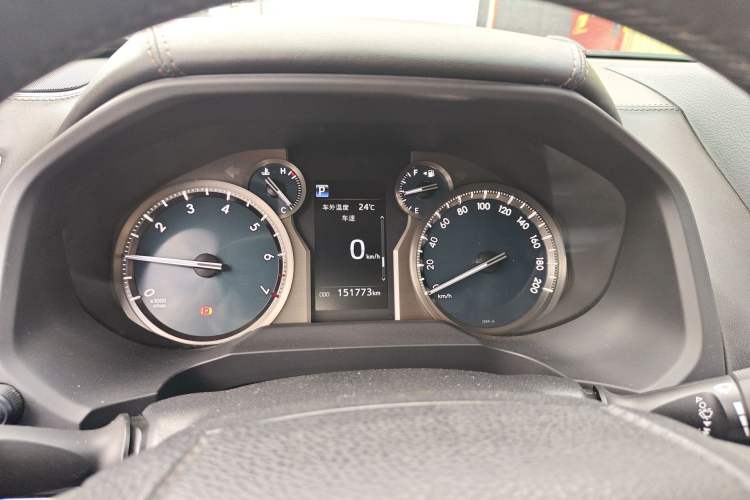 Used Toyota Prado 2019 3.5L Automatic TX-L Deluxe Edition with Rear-Mounted Spare Tire Instrument Cluster