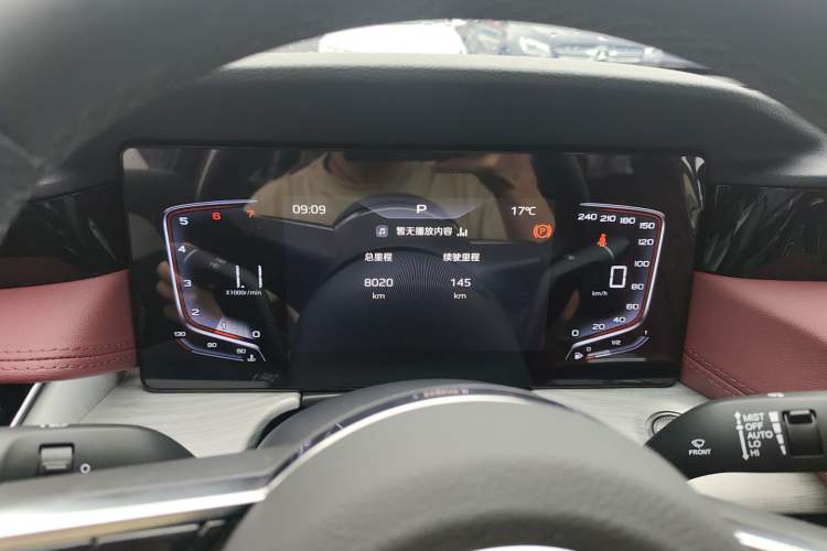 Used Hongqi H5 2025 1.5T DCT Qiyun 500 000th Unit Commemorative Edition Instrument Cluster