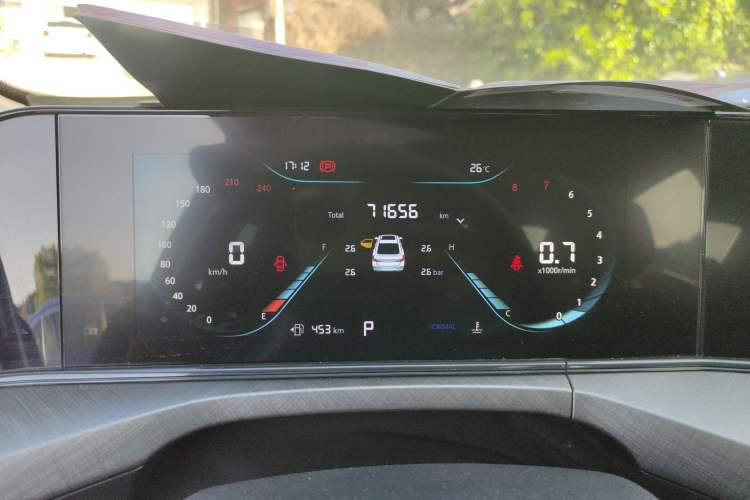 Used CHANGAN Eado 2022 PLUS Blue Whale NE 1.4T GDI DCT Prestige Edition Instrument Cluster