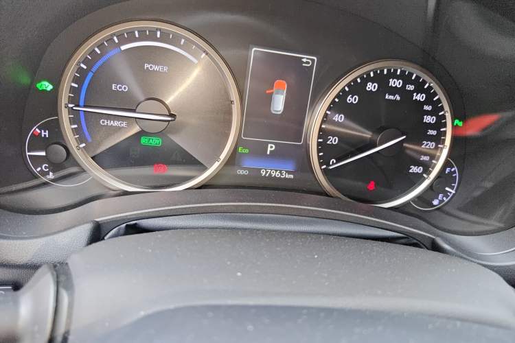 Used Lexus NX 2020 300h Front-Drive FENGSHANG Version China VI Standard Odometer Close Up