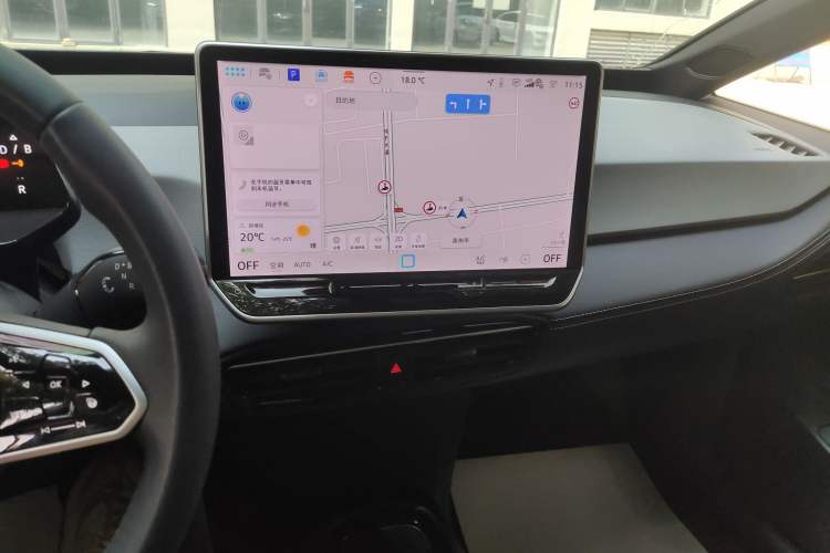 Used Volkswagen ID.3 2025 Smart Model Outstanding Oxygen Edition Audio And AC Panel