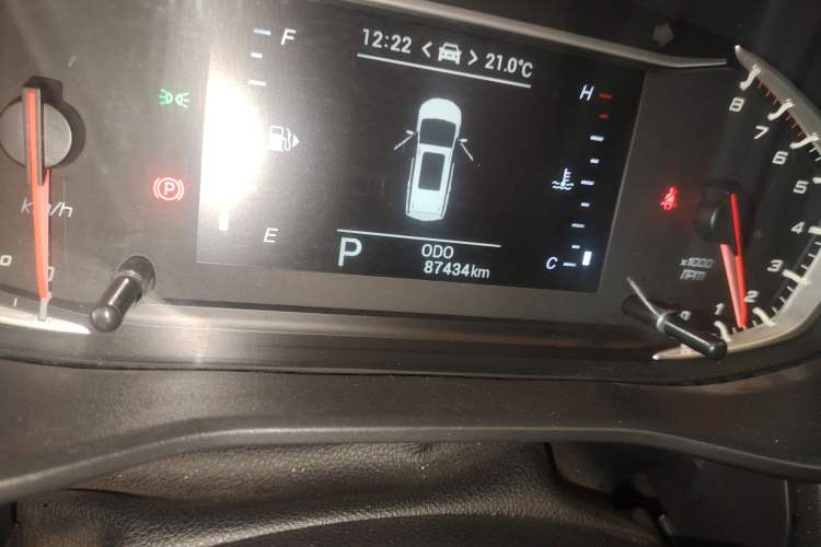 Used SAIC MAXUS G50 2019 1.5T Automatic Elite Edition China V Standard Odometer Close Up