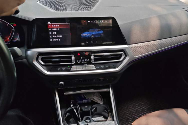 Used BMW 3 Series 2020 Facelifted 325Li M Sport Night Edition Package Audio And AC Panel