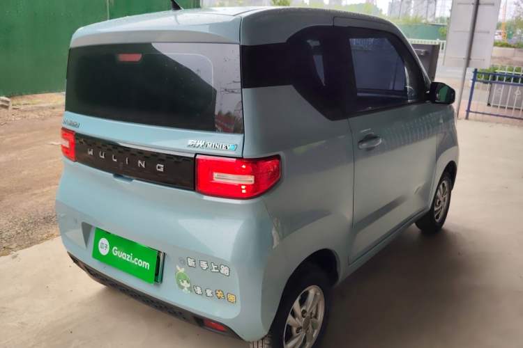 Used Wuling Hongguang MINIEV 2020 Freedom Version Lithium Iron Phosphate Rear Right 45 Deg