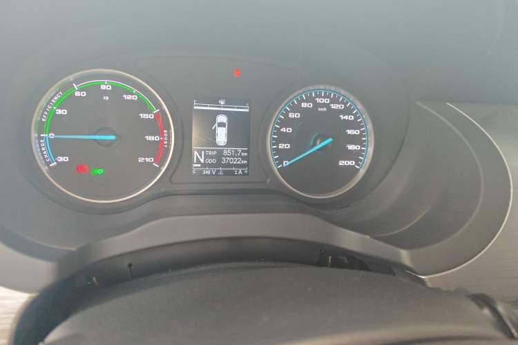 Used JAC Refine M3 2024 PLUS 2.0L HEV Comfort Edition Odometer Close Up