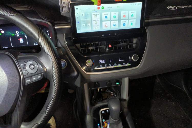 Used Toyota Corolla Cross 2023 Dual-Motor 2.0L Pioneer Edition Audio And AC Panel