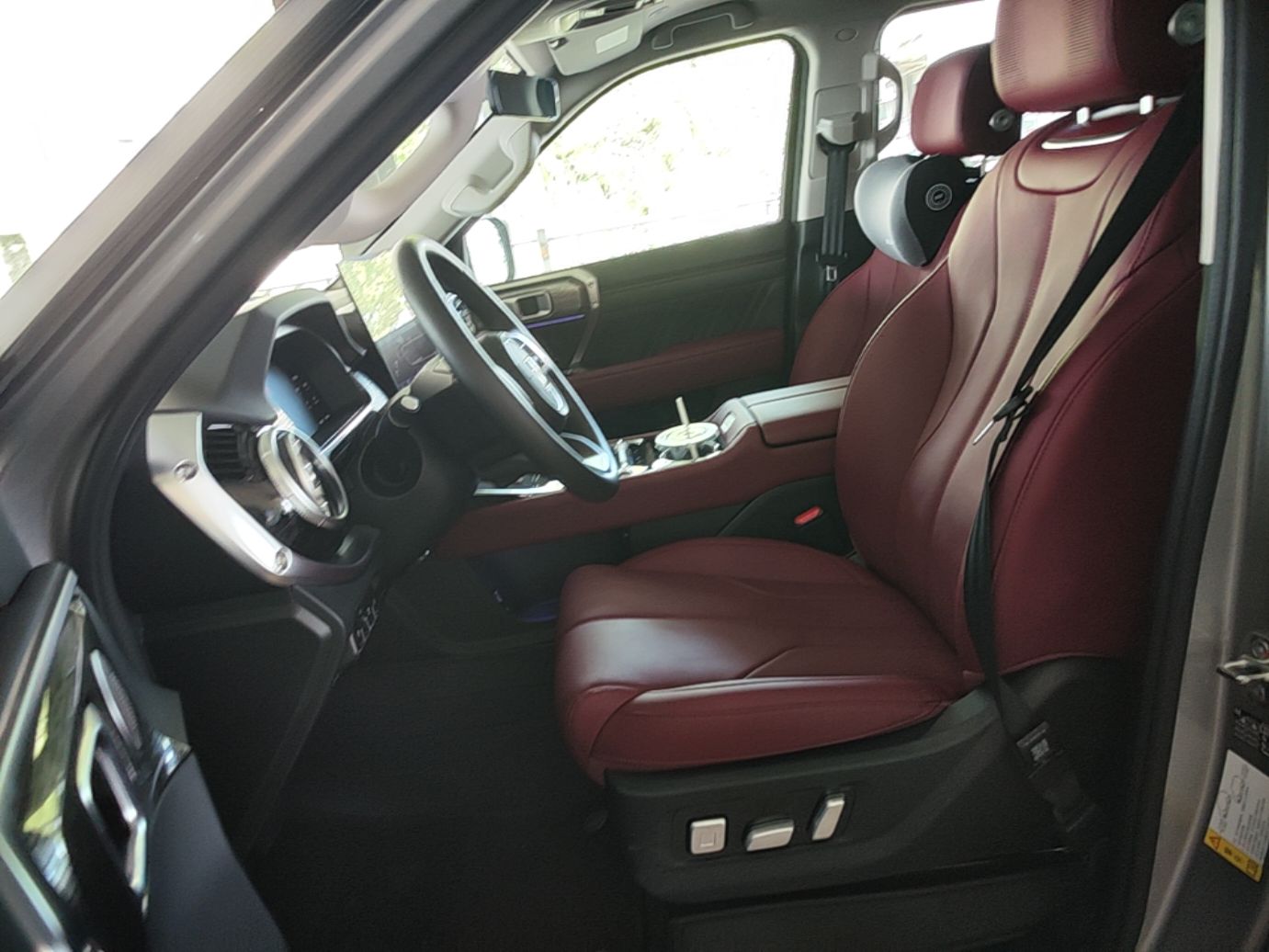 Avant de la voiture