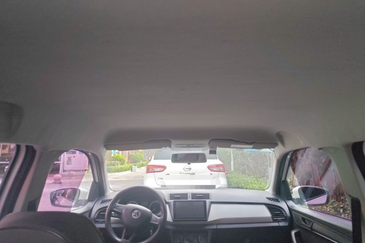 Used Skoda Fabia 2017 1.4L Automatic Car Enjoy Edition Headliner