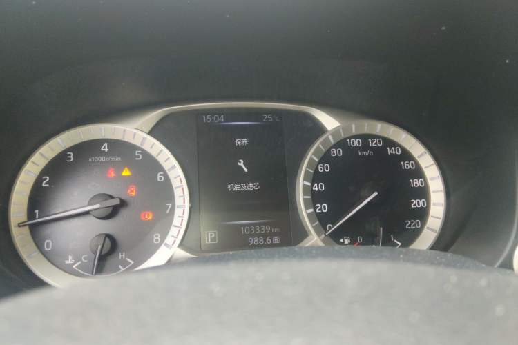 Used Nissan Terra 2020 2.5L XL Upper Automatic Two-Wheel Drive Luxury Edition Instrument Cluster