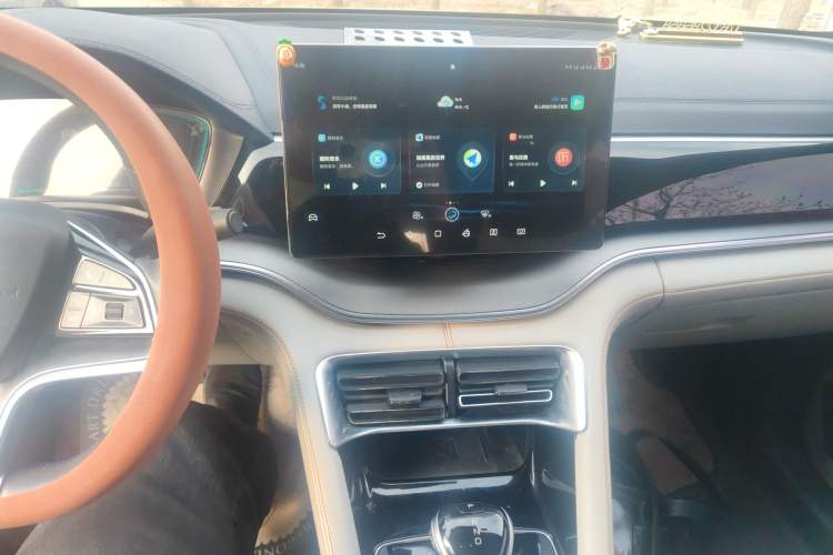 Used BYD Song PLUS New Energy 2021 DM-i 51KM Prestige Model Audio And AC Panel