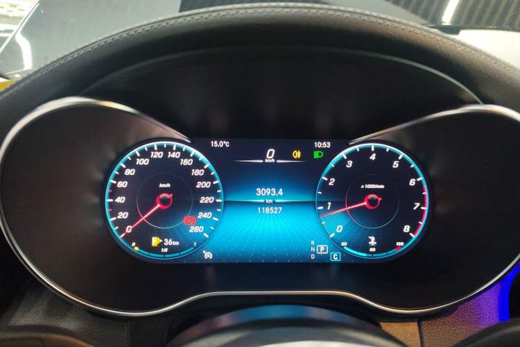 Used Mercedes-Benz GLC Coupe 2022 Refreshed GLC 260 4MATIC Coupe SUV Instrument Cluster