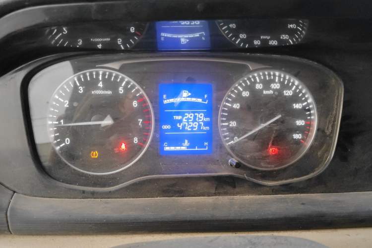 Used CHANGAN KUAYUE Xing V3 2023 1.5L Gasoline Comfort Edition 5-Seat Passenger Vehicle Instrument Cluster