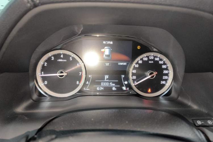 Used Honda UR-V 2020 370TURBO Two-Wheel Drive Luxury Edition Instrument Cluster
