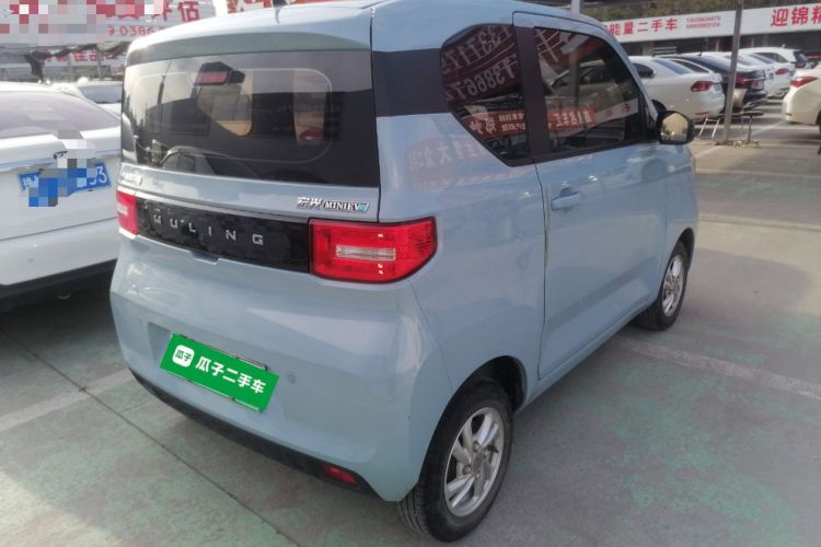 Used Wuling Hongguang MINIEV 2020 Freedom Version Lithium Iron Phosphate Rear Right 45 Deg