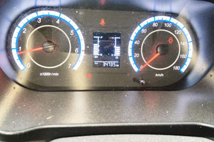 Used CHANGAN KAICHENG Ruixing M80 2021 1.6L Comfort Version 2-Seater Single-Steaming Air Conditioner China VI Standard Flat Roof Dual-Swing Doors – DAM16KR Odometer Close Up