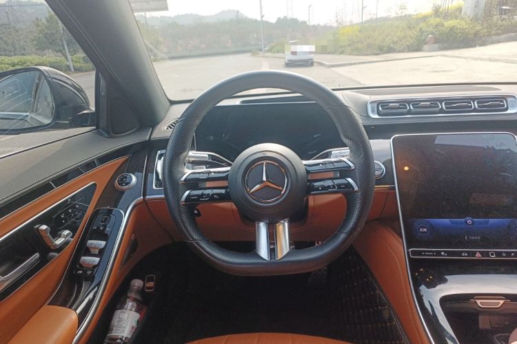 Used Mercedes-Benz S-Class 2021 S 450 L 4MATIC Steering Wheel