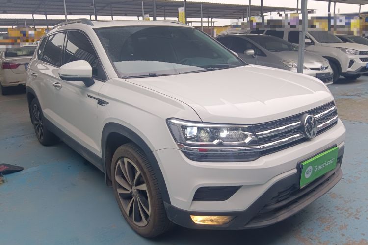 Used Volkswagen Tharu 2020 280TSI Two-Wheel Drive Luxury Plus Version China VI Standard Front Right 45 Deg