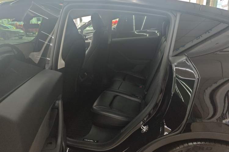 Used Tesla Model Y 2022 Performance High-Performance All-Wheel-Drive Version Left Rear Seat