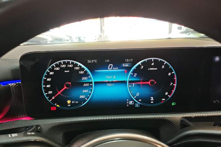 Used Mercedes-Benz A-Class 2021 A 200 L Sport Sedan Dynamic Model Instrument Cluster