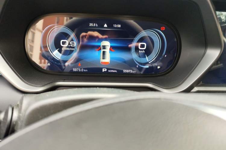 Used GAC Trumpchi GS4 2021 270T Automatic Smart Connectivity Technology Edition Odometer Close Up