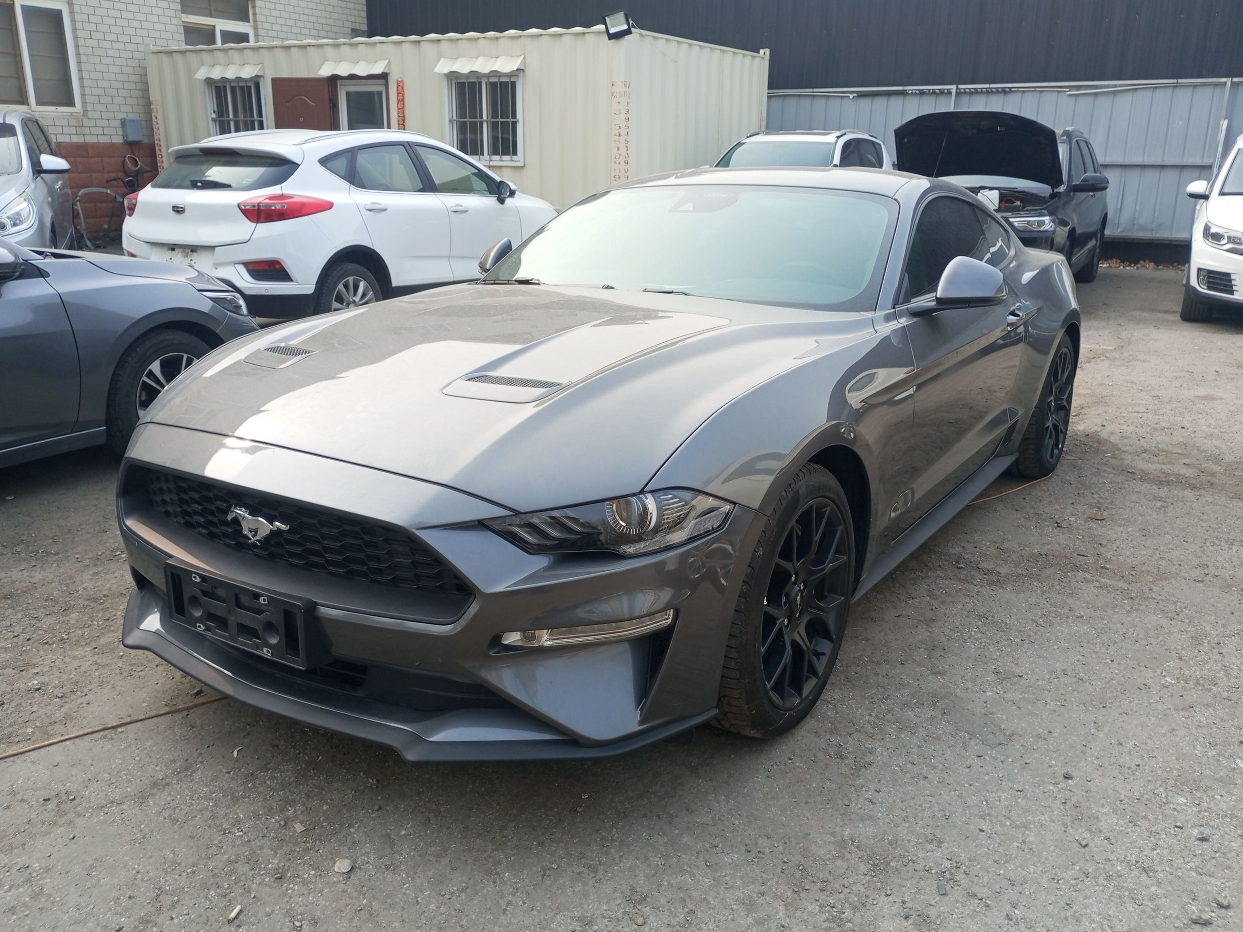 تحت مقدمة السيارة