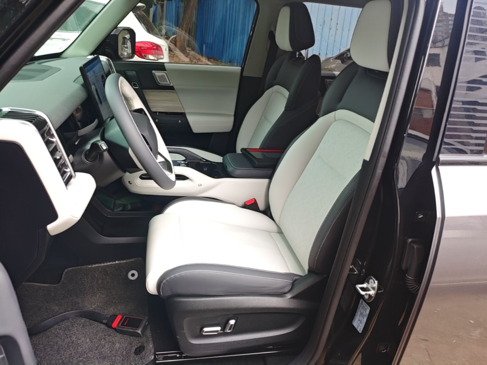 Avant de la voiture