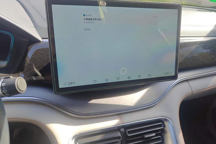 Used BYD Song PLUS New Energy 2021 DM-i 51KM Prestige Model Audio And AC Panel