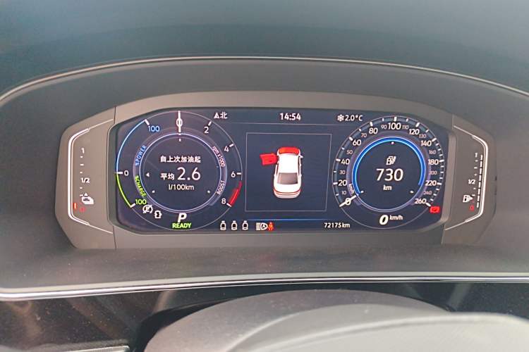 Used Volkswagen Passat New Energy 2022 430 PHEV Hybrid Luxury Edition Instrument Cluster