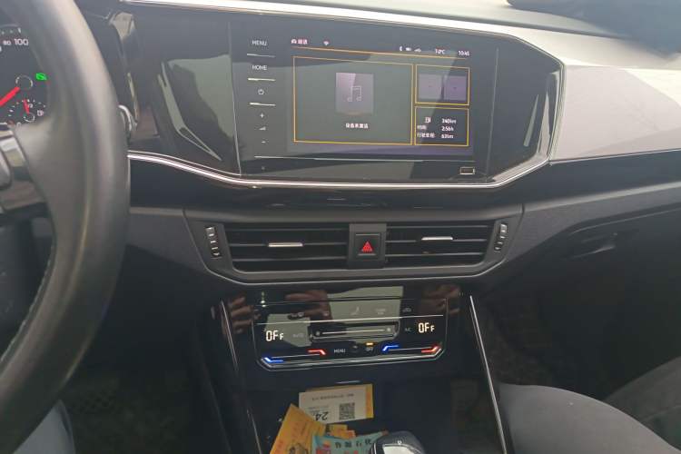 Used Volkswagen Tayron 2021 280TSI Two-Wheel Drive Luxury Smart Connectivity Version Audio And AC Panel