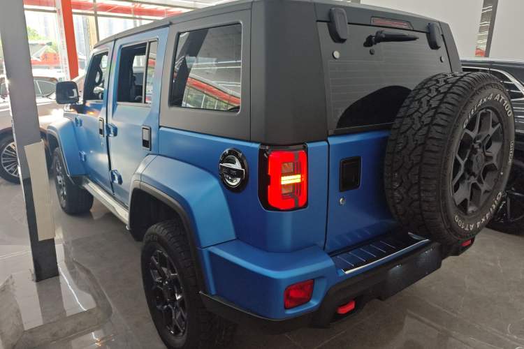 Used BAIC Off-Road BJ40 2021 2.0D Automatic Four-Wheel Drive Blade Hero Edition Pioneer Model Rear Left 45 Deg