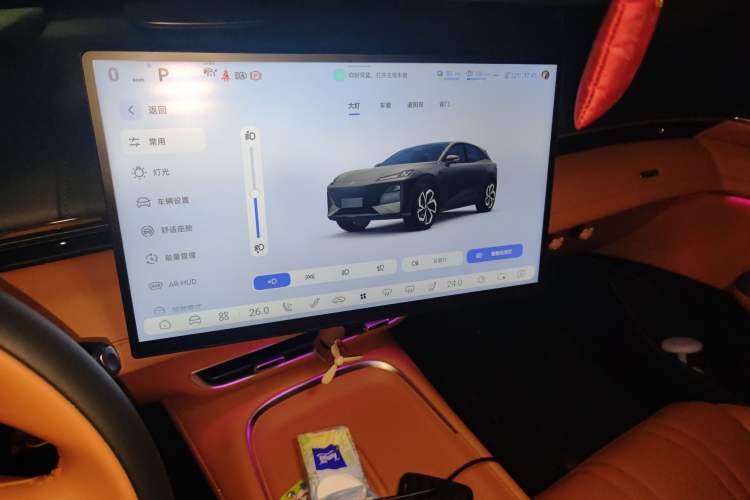 Used Deepal S07 2024 215Max Range-Extended Version Audio And AC Panel