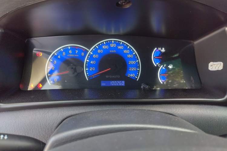 Used BYD F3 2020 1.5L Manual Classic Trim Instrument Cluster