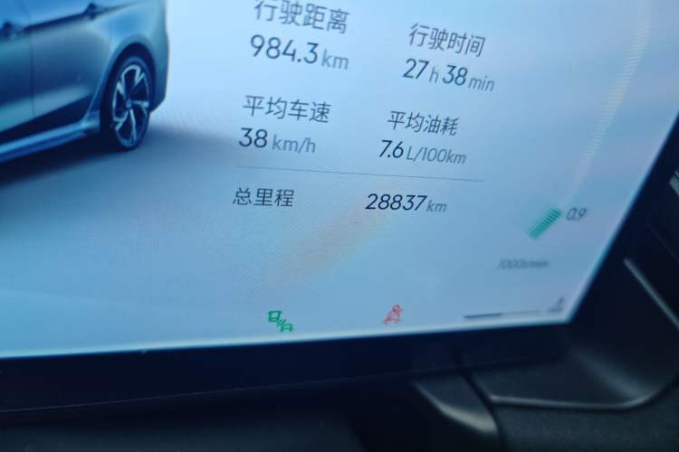 Used Lynk & Co 03 2025 2.0TD DCT Champion Edition Pro Odometer Close Up