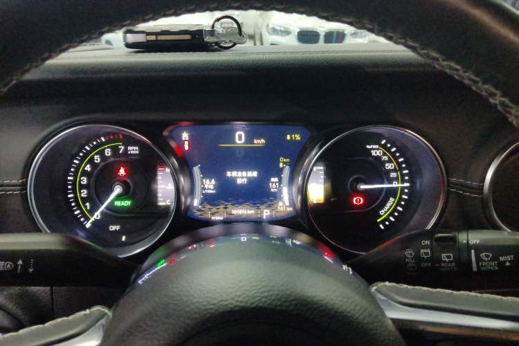 Used Jeep Wrangler New Energy 2021 Four-Door 2.0T 4xe Sahara First Edition Instrument Cluster