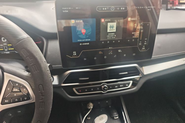 Used BYD Song New Energy 2019 Song EV500 Smart Connect Luxe Model Audio And AC Panel