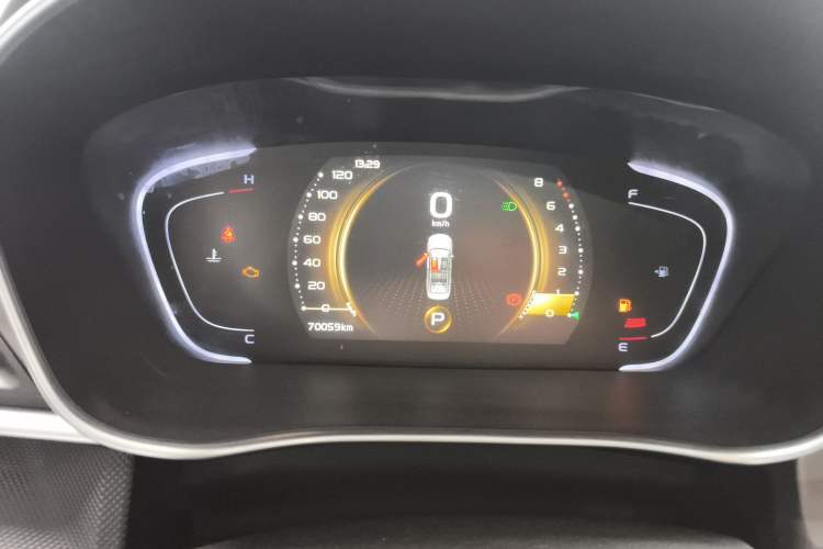 Used Geely Auto Binray 2021 1.4T CVT Asian Games Edition Instrument Cluster