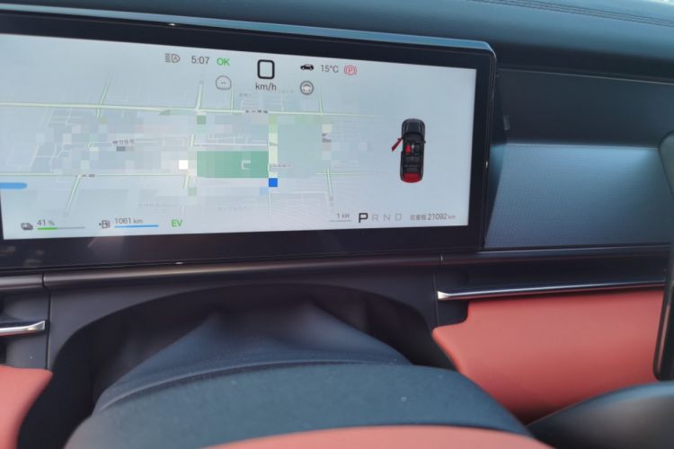 Used BYD Tang L 2025 DM 200KM Four-Wheel Drive LiDAR Flagship Model