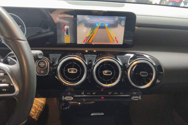 Used Mercedes-Benz A-Class 2021 A 180 L Sport Sedan Audio And AC Panel