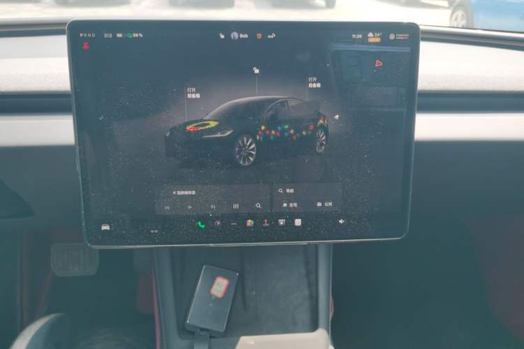 Used Tesla Model 3 2025 Rear-Wheel-Drive Version Audio And AC Panel