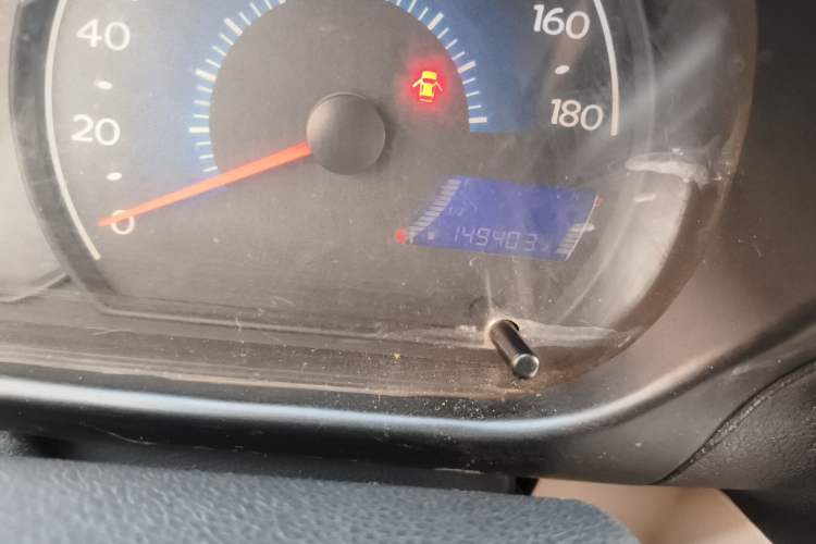 Used Geely Auto Panda Classic 2011 1.0L Manual Standard Edition Odometer Close Up