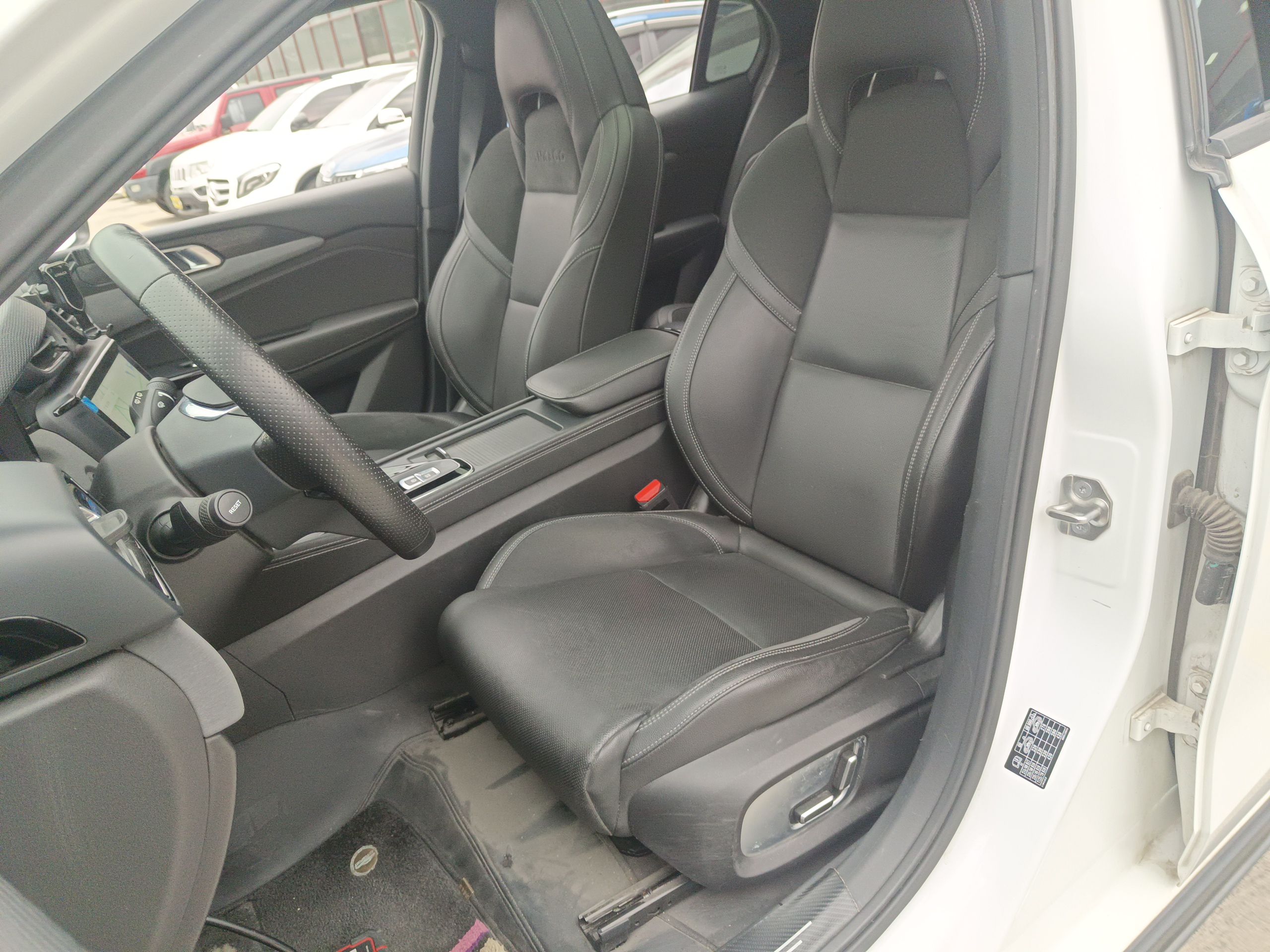 Avant de la voiture