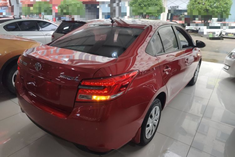 Used Toyota YARiS L Zhi Xiang 2017 1.5E CVT Dynamic Edition Rear Right 45 Deg