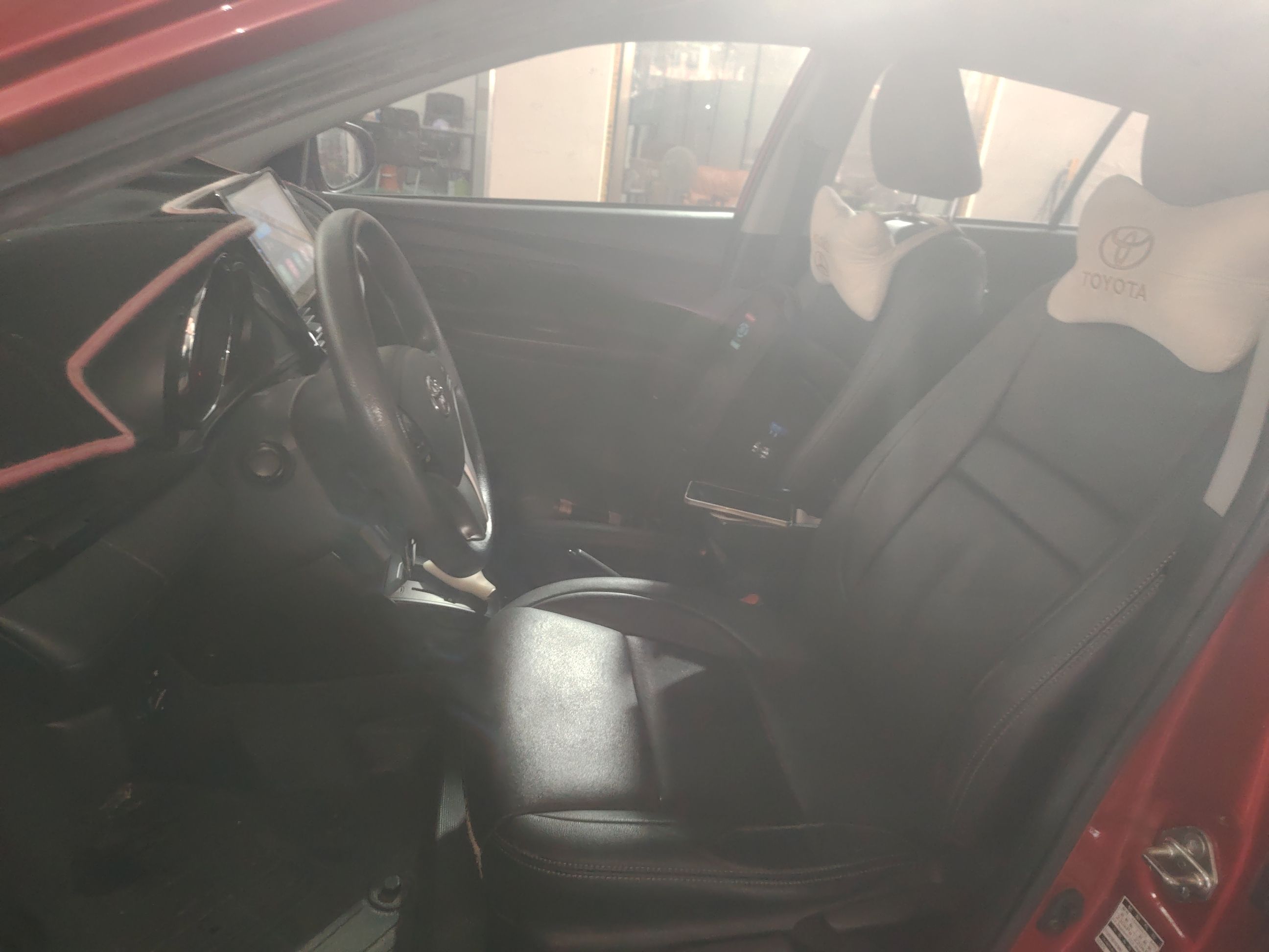Avant de la voiture
